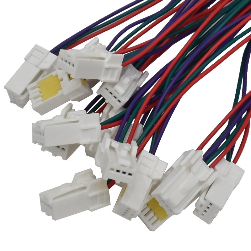 Factory Direct Custom Wire Harness for Automotive Motorcycle Truck Bus Trailer-Durable PVC Nylon PTFE Insulated Connector Cable