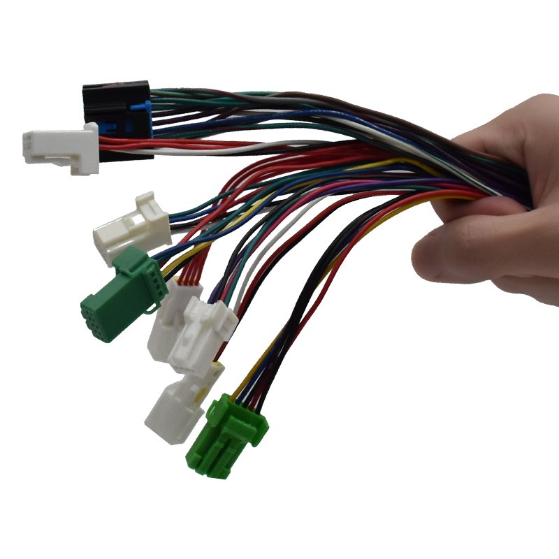 Factory Direct Custom Wire Harness for Automotive Motorcycle Truck Bus Trailer-Durable PVC Nylon PTFE Insulated Connector Cable
