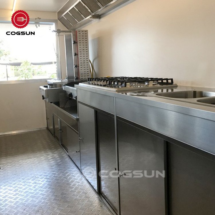 Outdoor 4 Wheel Fast Food Kiosk Frozen Customized Ice Cream Food Truck Mobile Bar Stainless Steel Fruit Shape Snack Trailer