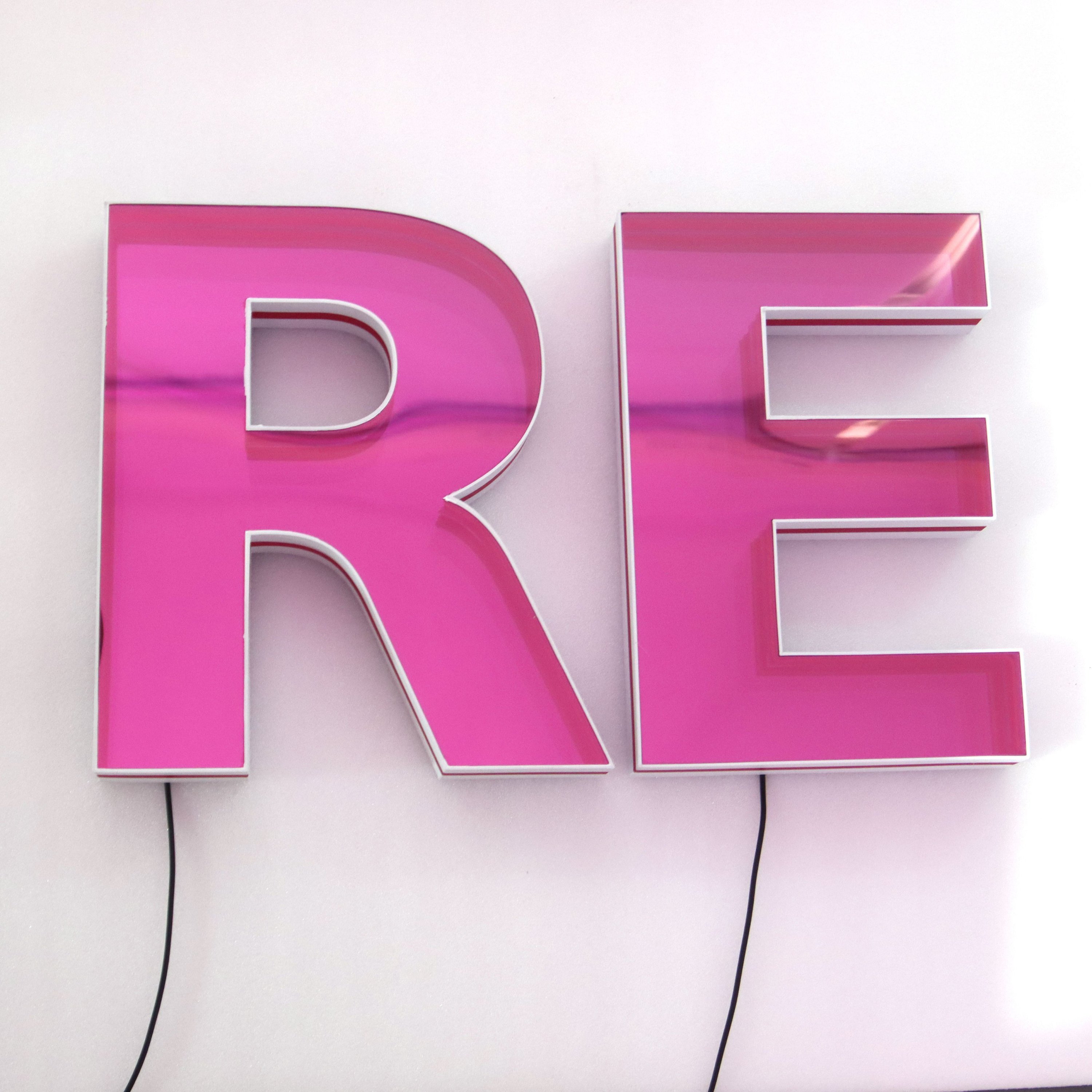 Wholesale Led logo Light Neon Sign Custom Made for Many Events Custom Design Mirror 3D LED Neon Sign
