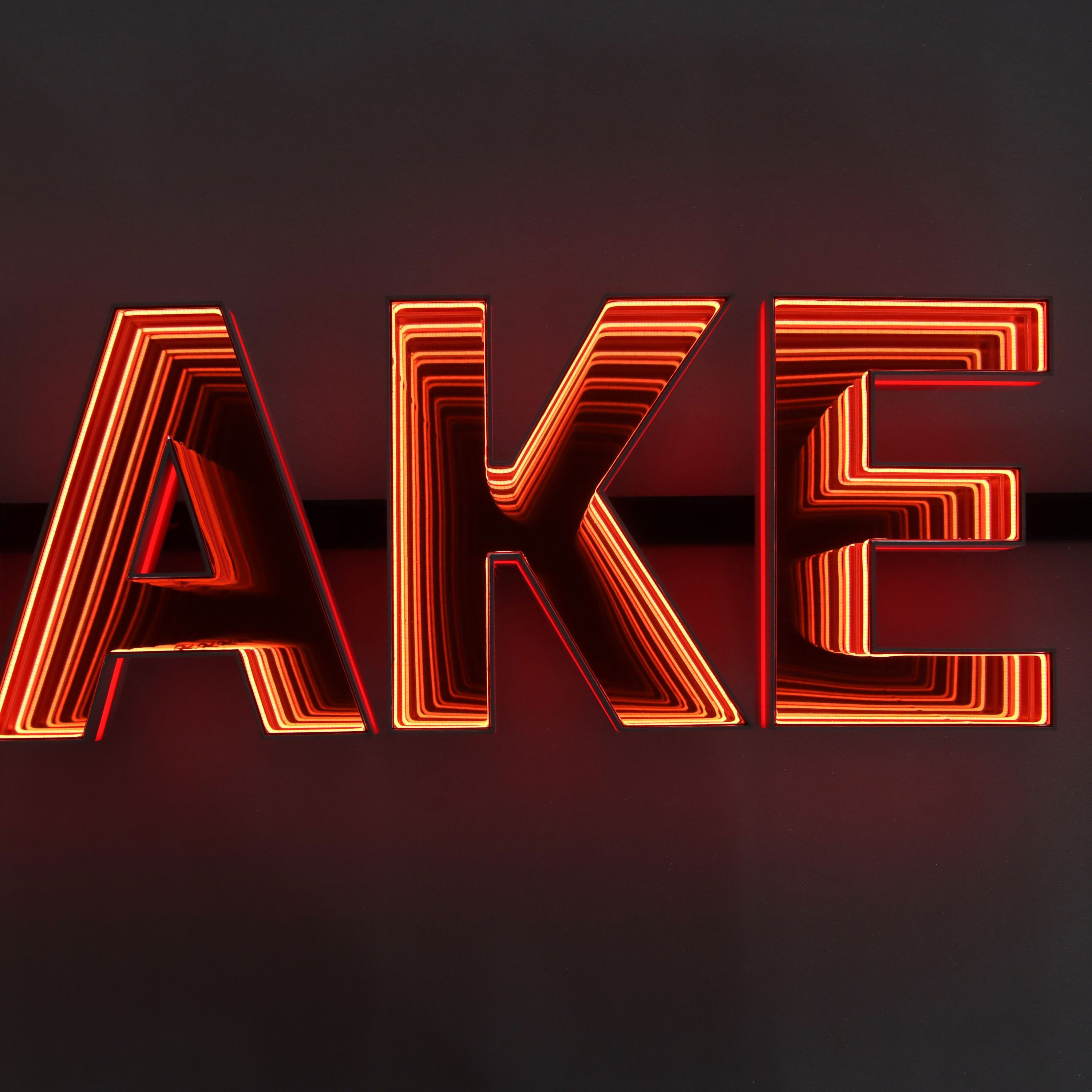 Wholesale Led logo Light Neon Sign Custom Made for Many Events Custom Design Mirror 3D LED Neon Sign