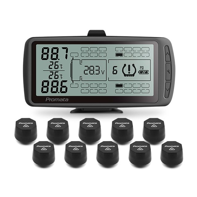Automatic Trailer Hook Drop Recognize Tpms Truck Factory Wholesale Tyre Data Output Tpms Sensor Truck for Road-Trains