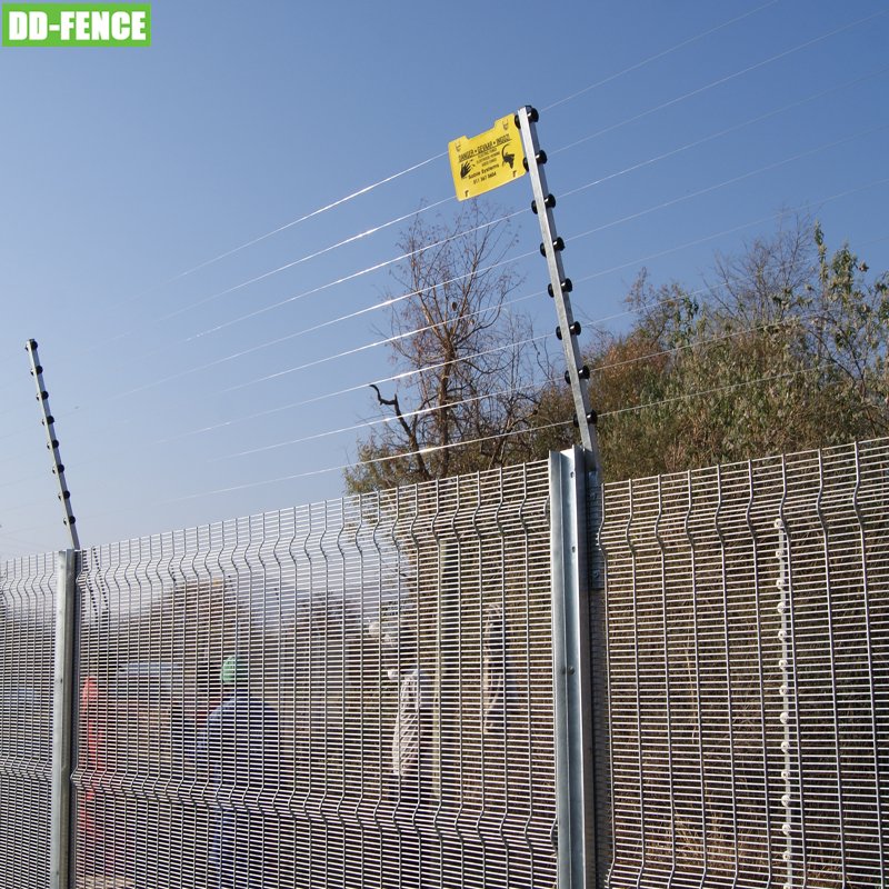Hot Sale Anti Climb Security High Voltage Electric Perimeter Fences Electric Wire Fence for Garden House Backyard