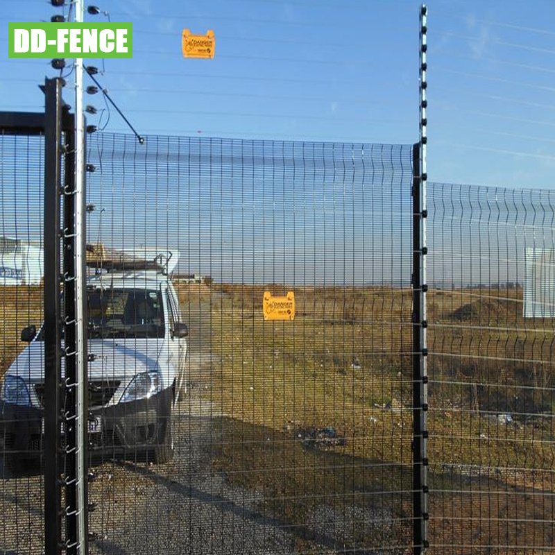 Hot Sale Anti Climb Security High Voltage Electric Perimeter Fences Electric Wire Fence for Garden House Backyard