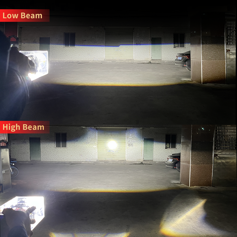 Bi-led Projector Bi Led Laser Projector Lens Led Projector Bi Headlight 3.0Inch HI/LO Beam 85W 45W With Three Laser