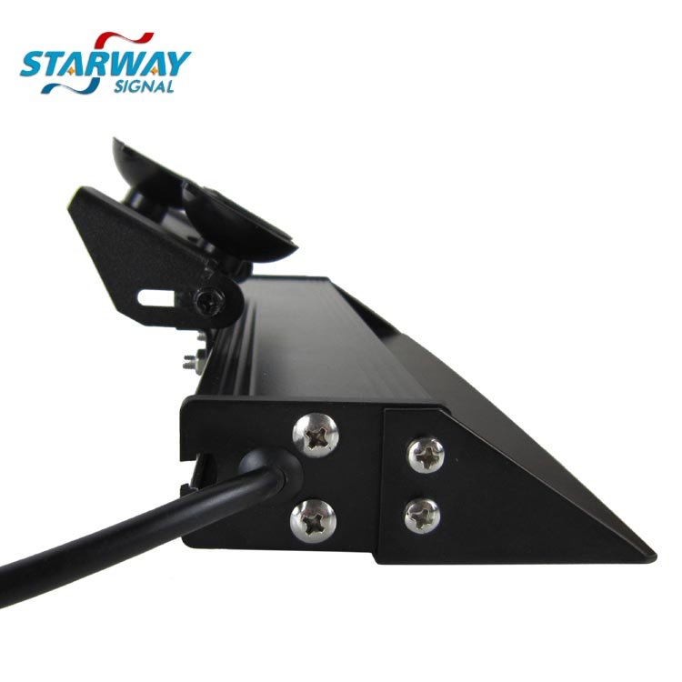 2024 Led Warning Light Dual Color Dash Deck Light Interior Windshield Flash Strobe Warning Lights