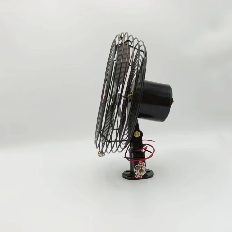 Wholesaler 6-inch All Metal Engineering Car Fan 12V 24V Car Cooling Fan