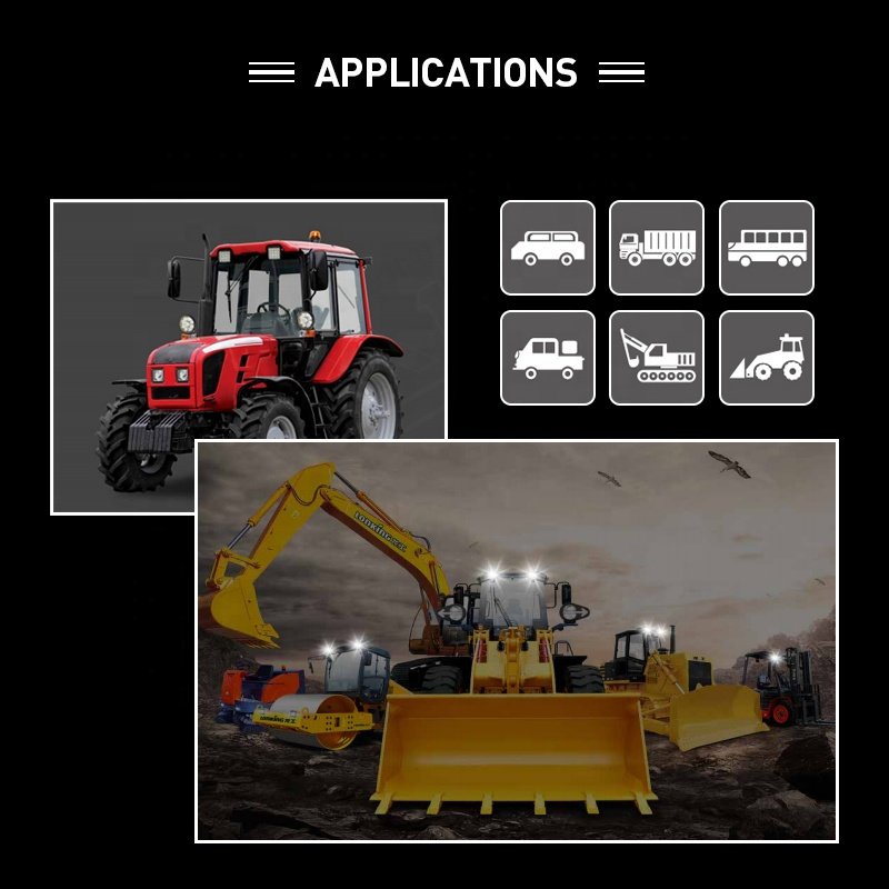 4 Inch square Offroad Car Work Light Others Car Light Accessories 20W Led Work Light for Truck