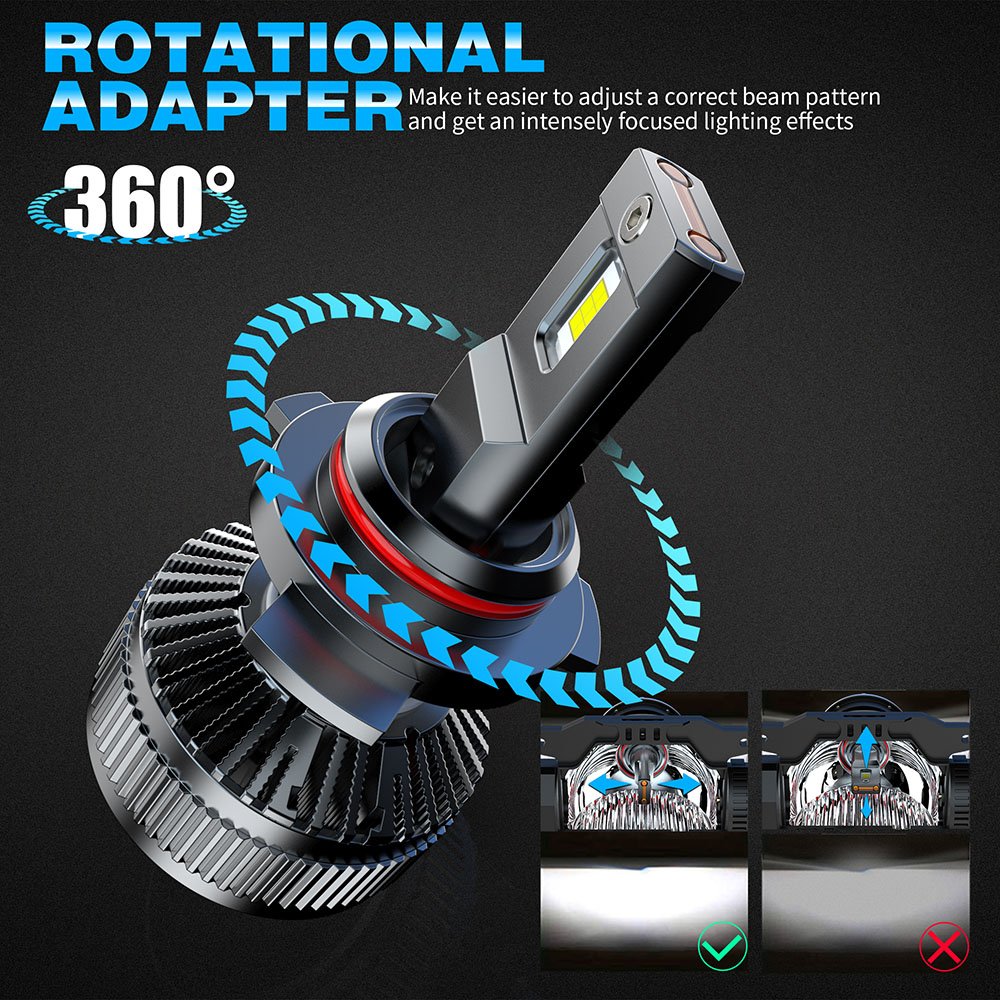 OEM 3000k 4300k Car Led Headlight 130W 15000LM 6500k H1 H3 H7 Led Bulb With Good Brightness H1 H11 9005 9006 9012 for Auto 12V