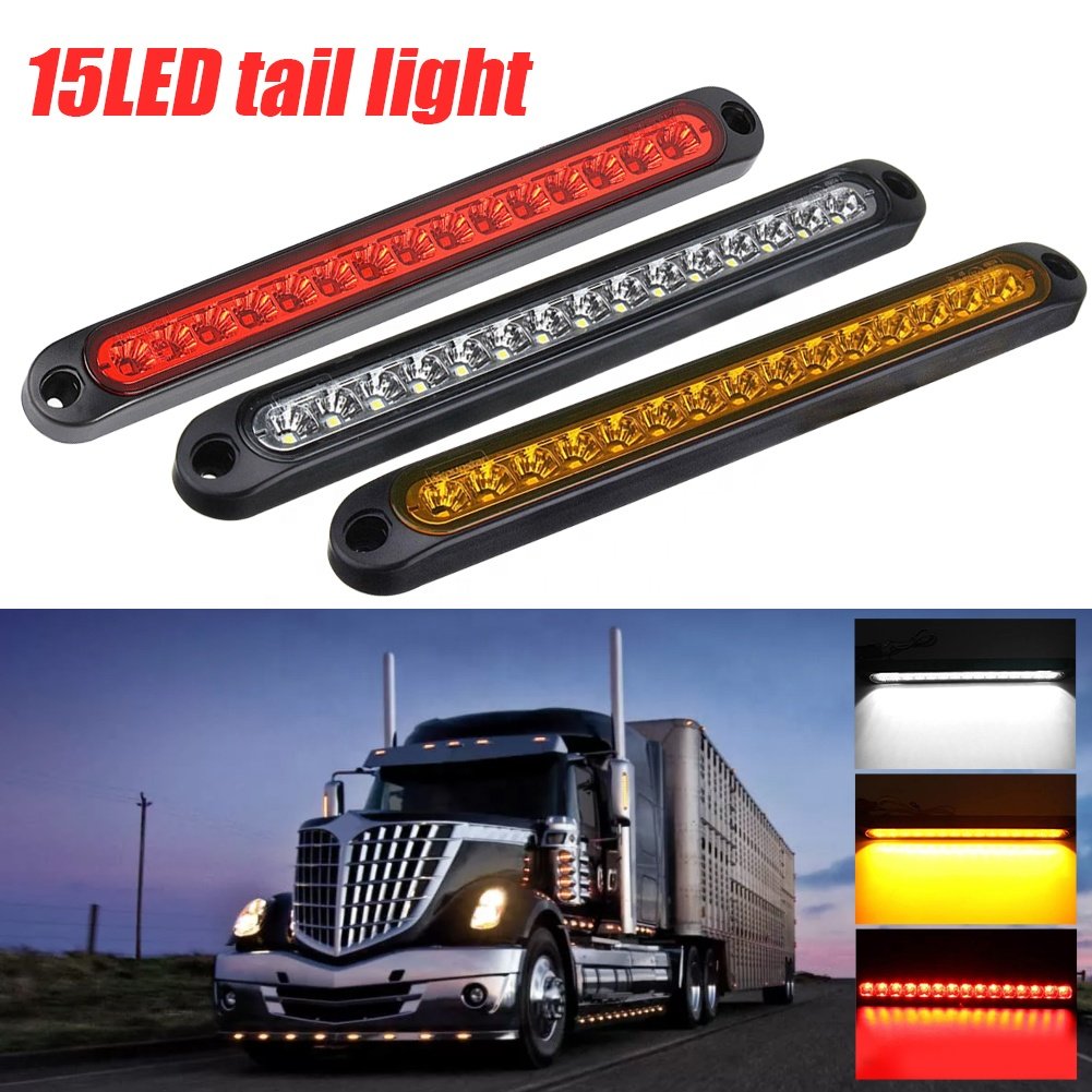 SAE Waterproof 24V Led Trailer Truck Indicator Light bar