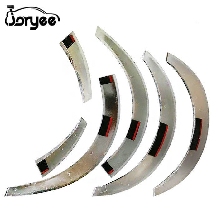 Custom Wheel Arch Chrome Trim for Toyota Hiace 2017 2012-2023 Bus Mini Van Body Kit Tuning Accessory Nissan Auto Parts