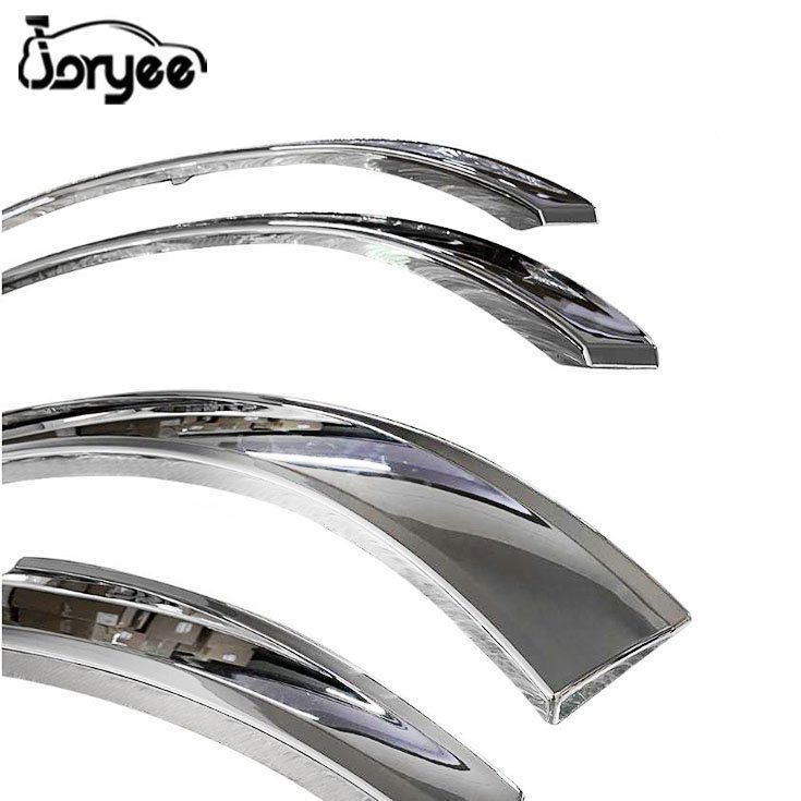 Custom Wheel Arch Chrome Trim for Toyota Hiace 2017 2012-2023 Bus Mini Van Body Kit Tuning Accessory Nissan Auto Parts
