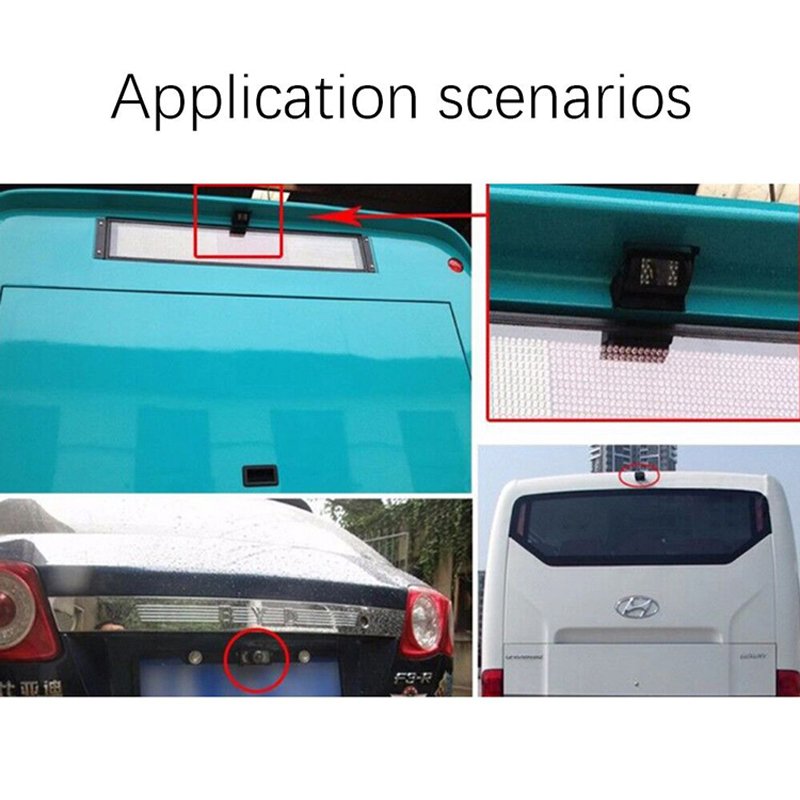 Factory 1080P 6PIN RJ45 Connector Waterproof IP69K POE IPC Network Reversing Car Vehicle Truck Bus Backup IP Rear View Camera