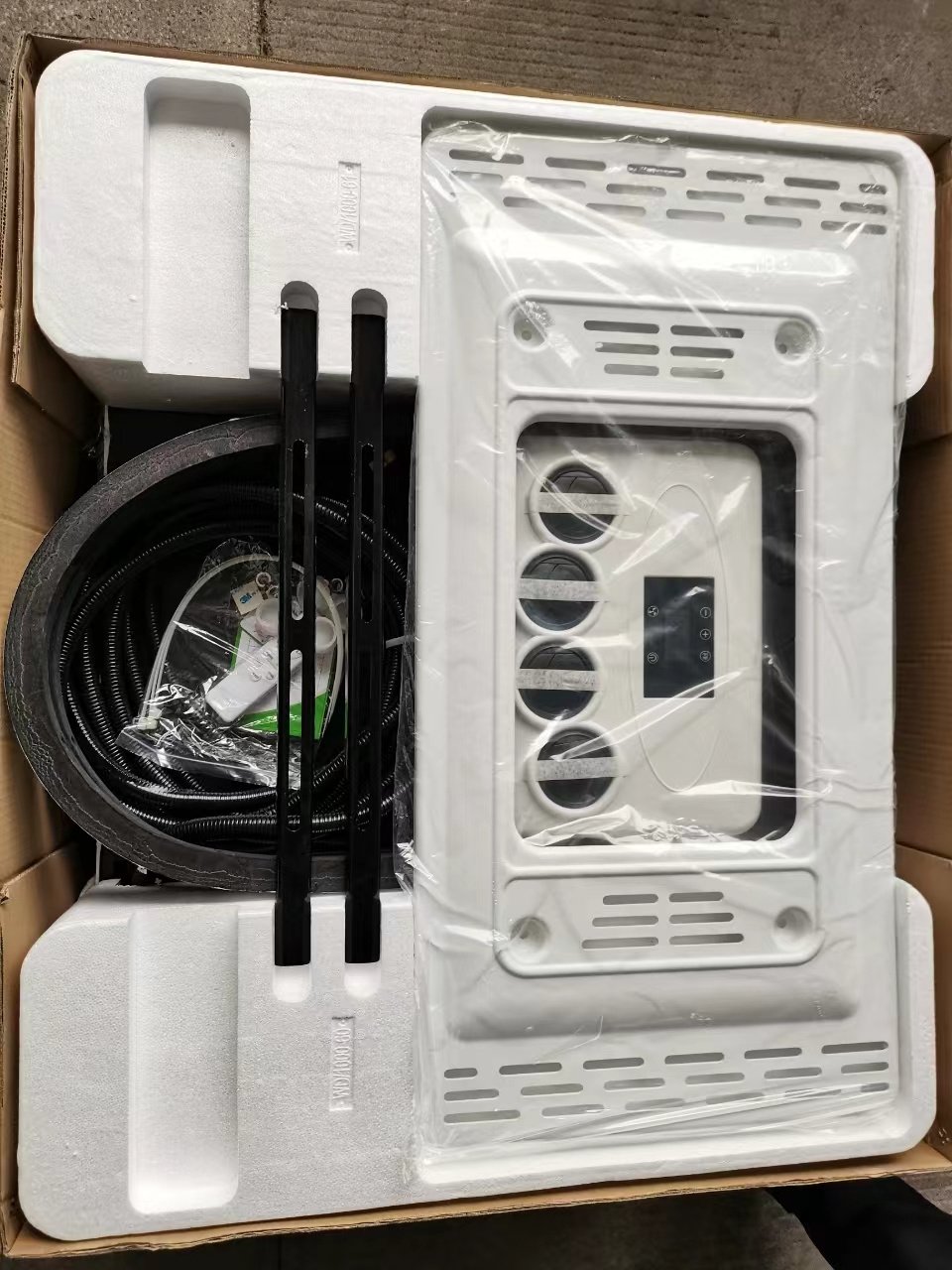 Overhead Integrated Plastic Housing 12v, 24v Truck RV Yacht Parking air Conditioning