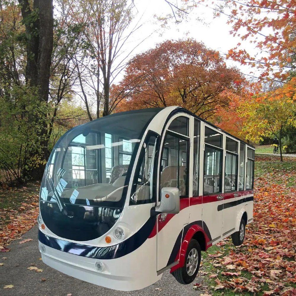 Sightseeing Tourist Electric 8 14 23Seats Enclosed Tourist Bus Electric Sightseeing Car Shuttle Bus