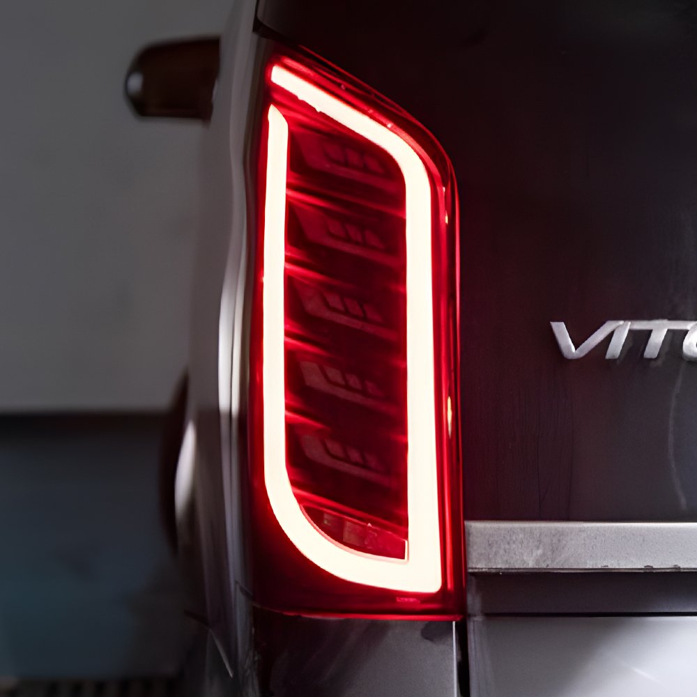 Auto Rear Back Lamps Assembly for Benz Vito V220D V250 V260 V300 W447 2016-2023 LED Upgrade Dynamic Car Taillights Accessories