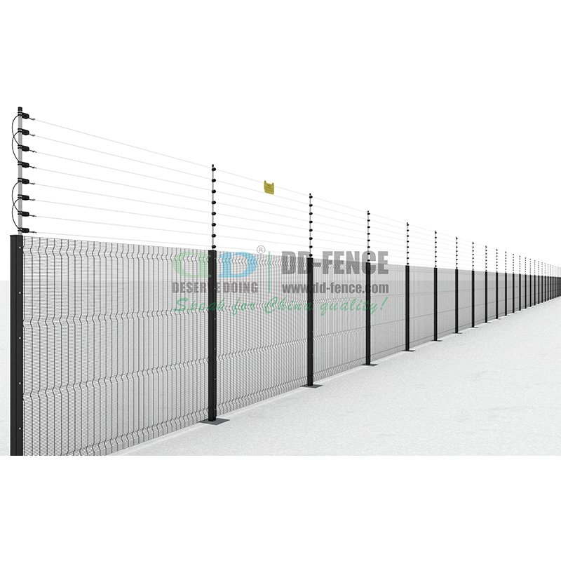 High Voltage Pulse Electric Fence Provide Both Deterrent Effect and Physical Barrier for Farm Garden Villa Industrial Commercial