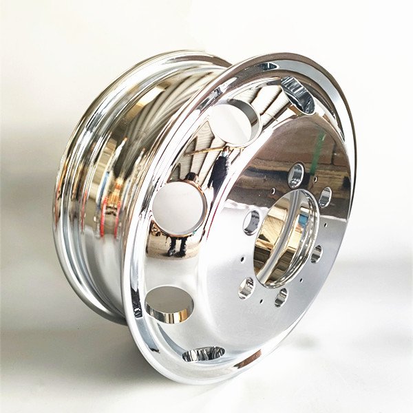 16 Aluminum Truck Wheels 6 Lug Forged 16x5.5 Bus Rim Water Chrome 16inch Alloy Wheels