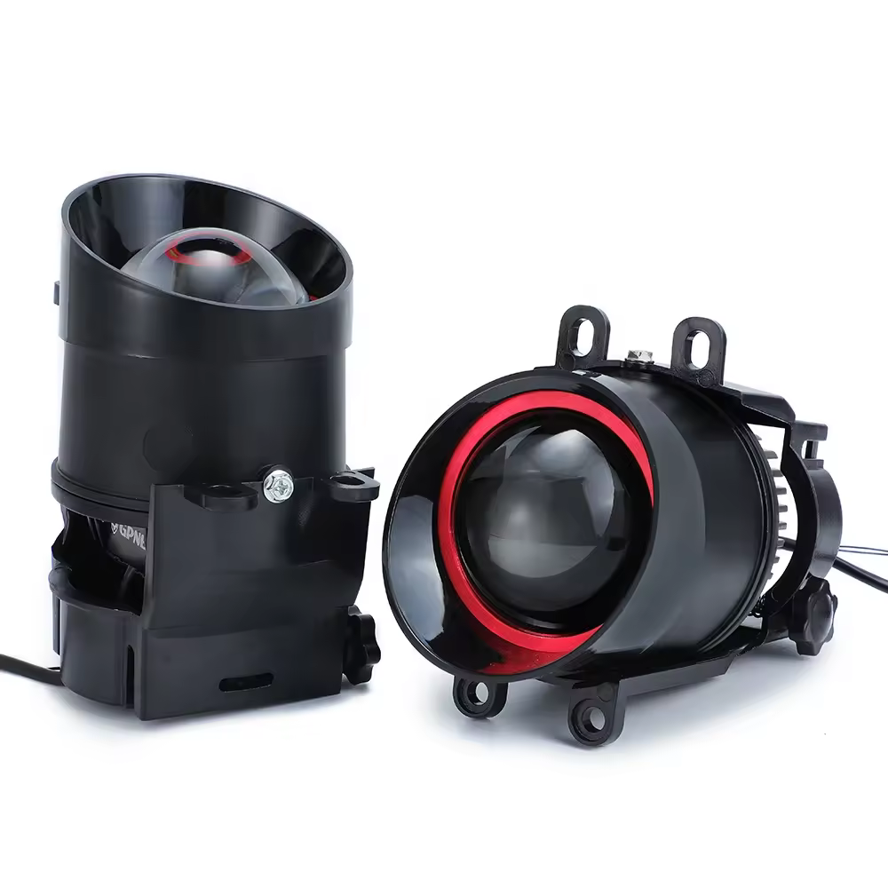 GPNE Wholesale Auto Headlight F8 45W 3.0inch Bi Led Fog Lamp Projector Lens Hi/Low Beam LED Fog Projector Lens