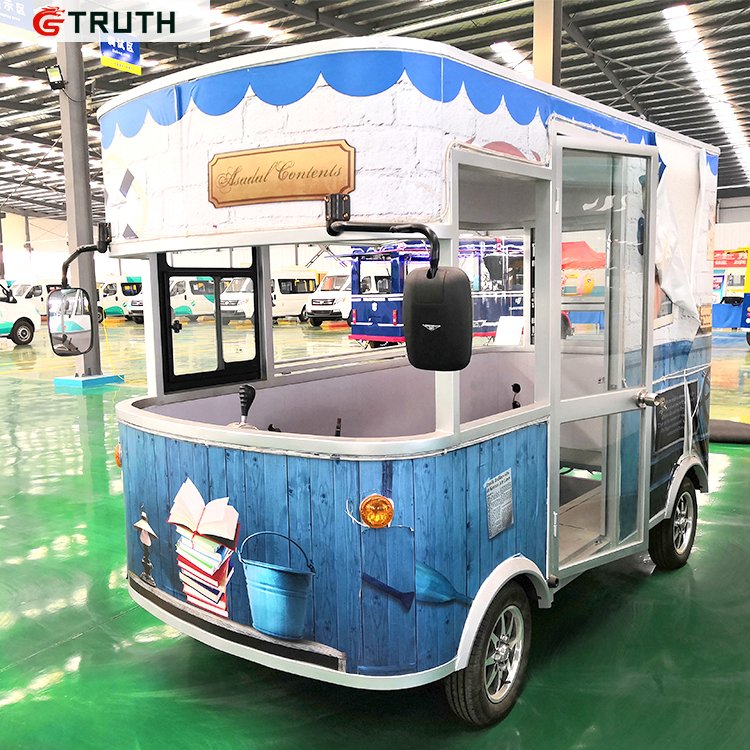 TRUTH Mobile Kitchen Fast Food Bus Trucks Mobile Hot Dog Ice Cream Food Car