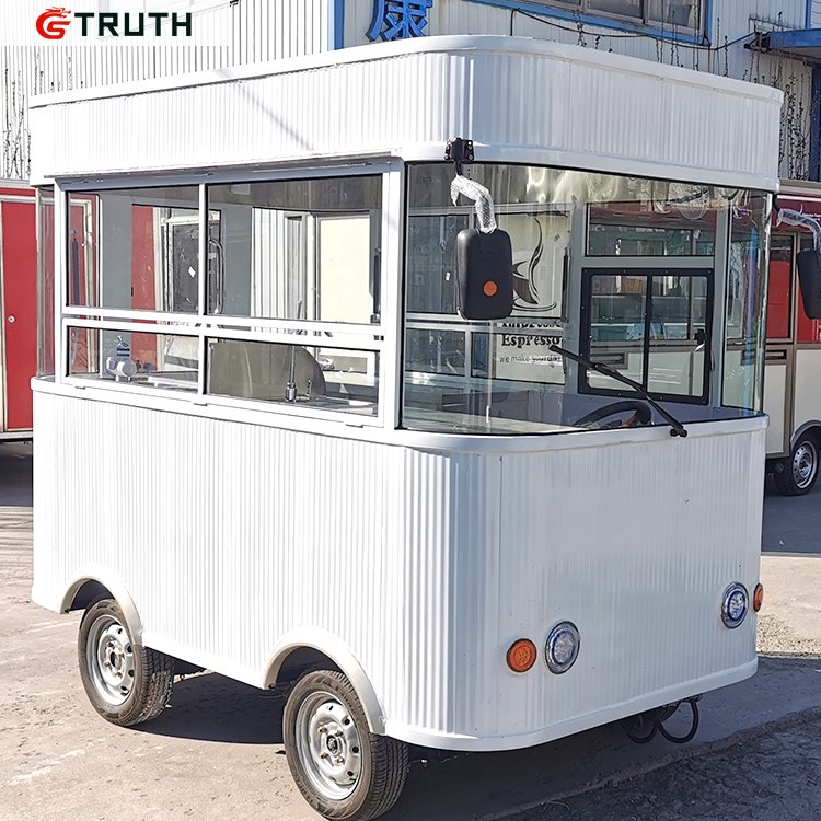 TRUTH Mobile Kitchen Fast Food Bus Trucks Mobile Hot Dog Ice Cream Food Car