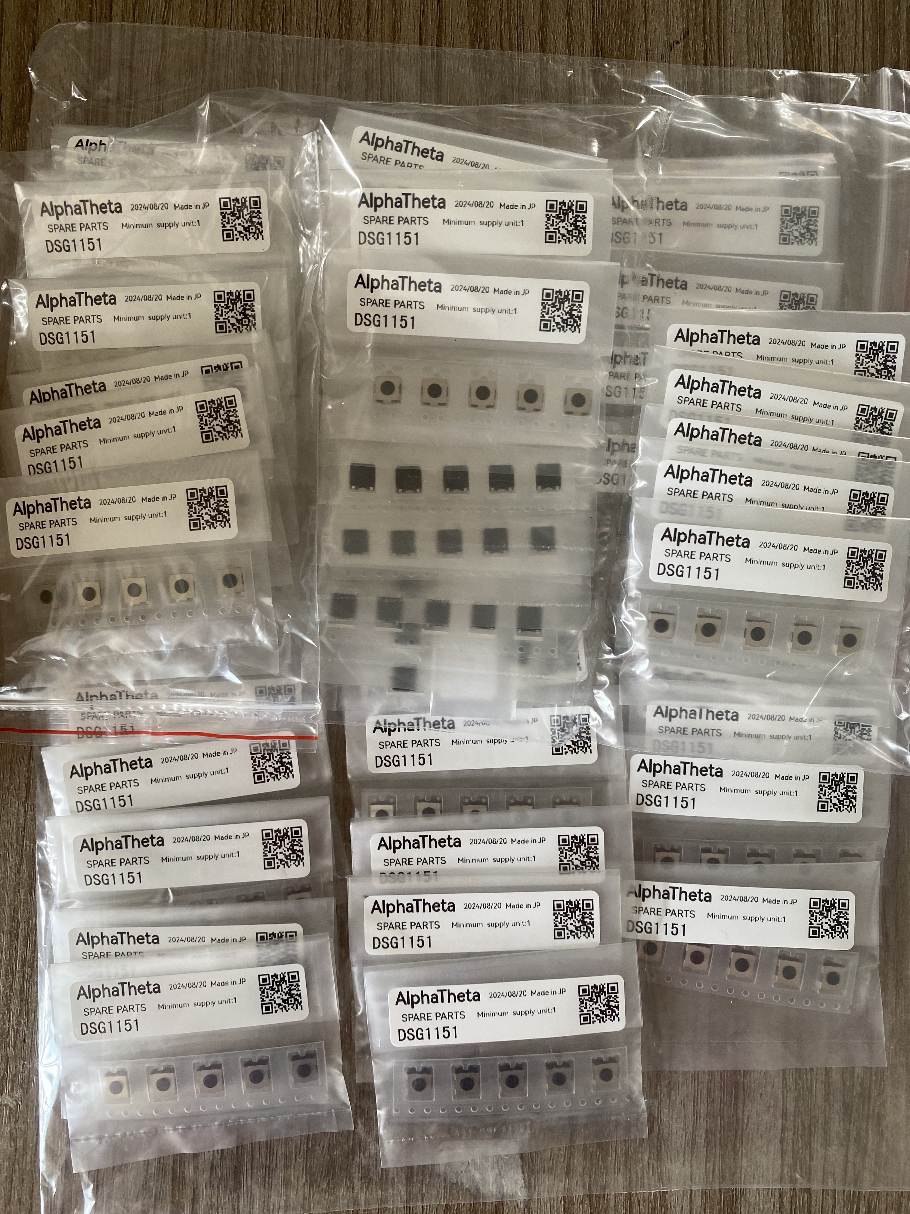 DSG1151 New original tap switch press button for CDJ3000 HOT CUE ABCDEFGH Key switch
