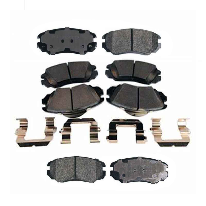 Wholesale Car Disc Brake Factory Pastillas De Freno Hi Carbon Ceramic Brake Pads 41060-05N90 For Toyota Rav4 Nisan
