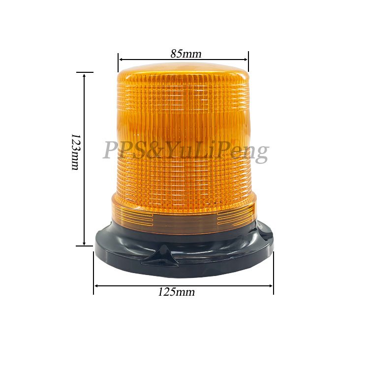 Factory hot sale Yellow Amber Magnetic Strobe Beacon Warning Flash Emergency Light for Ambulance Construction Truck School Bus