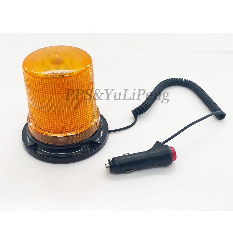 Factory hot sale Yellow Amber Magnetic Strobe Beacon Warning Flash Emergency Light for Ambulance Construction Truck School Bus