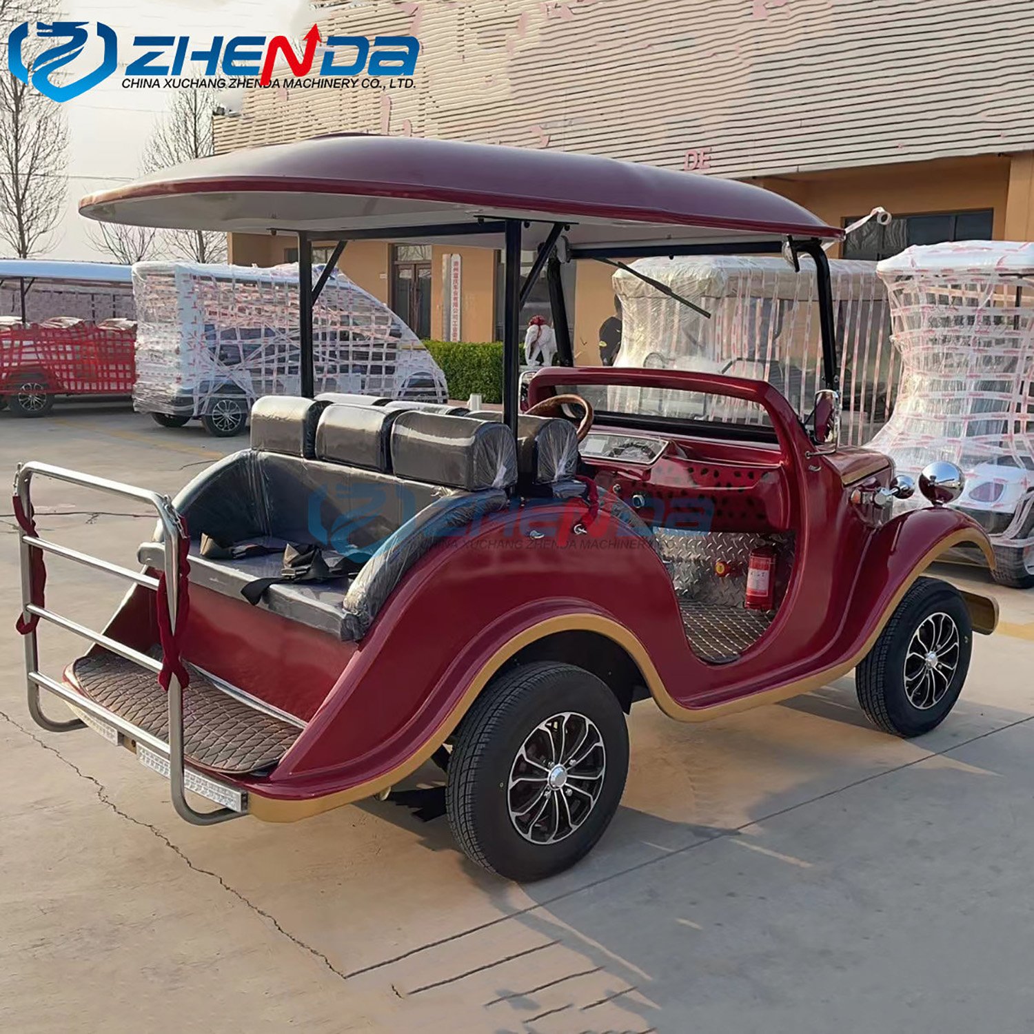 2023 Products Classic Vintage Electric Retro Sedan Sightseeing Buses and Cars