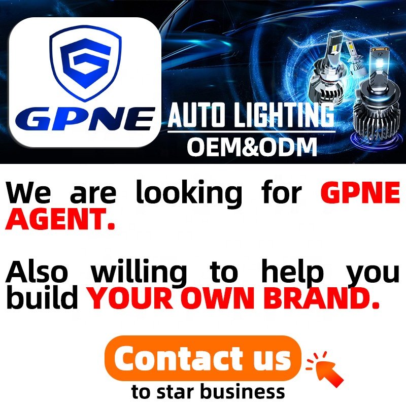 GPNE New Arrival Depo Auto Lamp R4 H1 H4 H7car 360 Led Headlight Bulbs Auto Lighting System