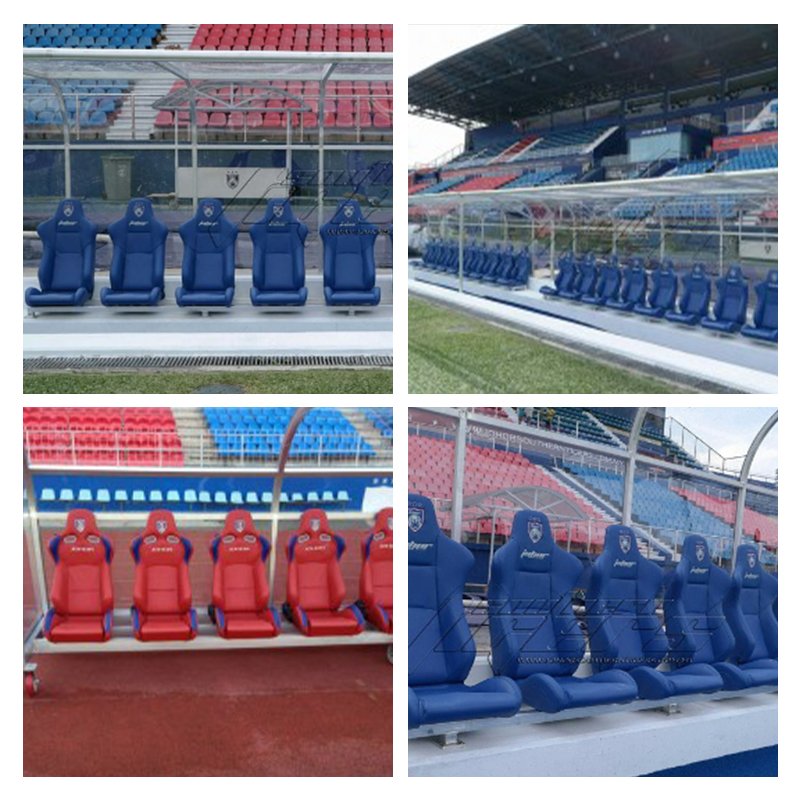 High Durability Custom Logo Stadium Coach Seat with Great Protection for Outdoor Use