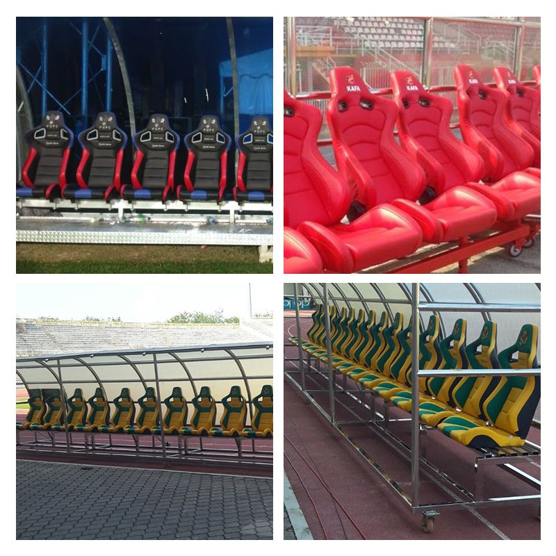 High Durability Custom Logo Stadium Coach Seat with Great Protection for Outdoor Use