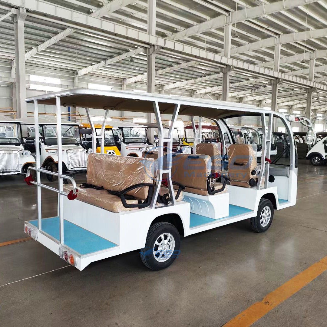 14 Seats Passenger Van China Mini Small Bus Transport Electric Mini Van EV City Bus for Sale