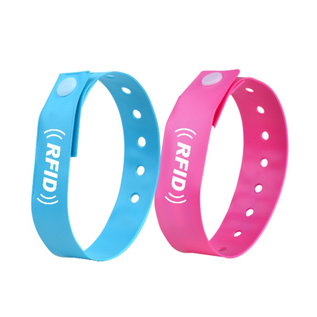 Professional Accessories Smart Wristband NFC Silicone Adjustable NFC RFID Silicone Bracelet Changeable UID RFID NFC Wristbands