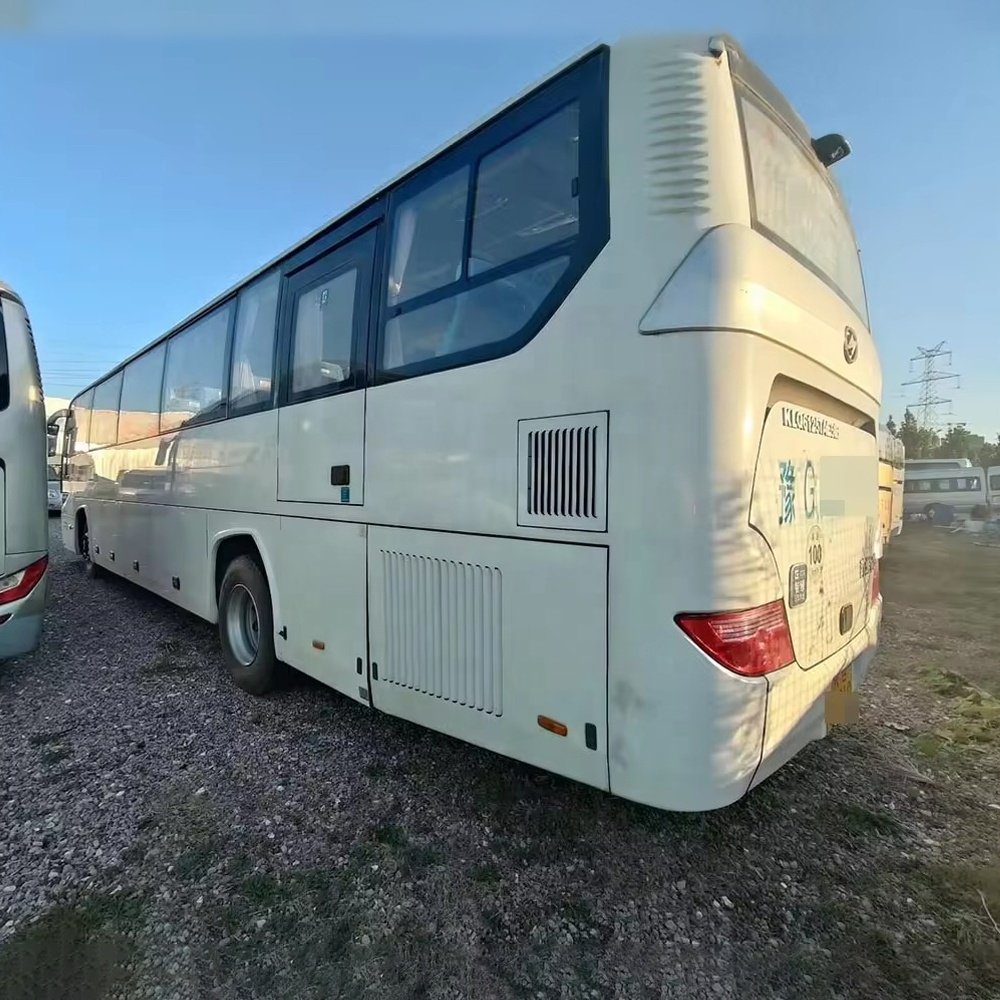 Used Higer Bus China 50 Seats RHD Rear Engine Diesel Higer Coaches KLQ6125 for Sale