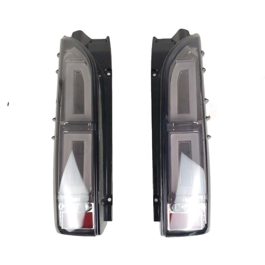 TYOTA Hiace LED Tail Lights KDH 2005-2016 Rear Brake Running Stop Square LED Tube Auto Lamps Lights Accessories