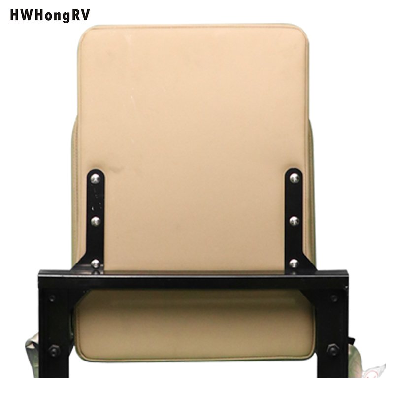 RV Wall Mount Fold-Down Seat for Ambulance MPV Bus & Car PVC Interior Jump Seats with Back Folding-Plus Seat Flapchair Model