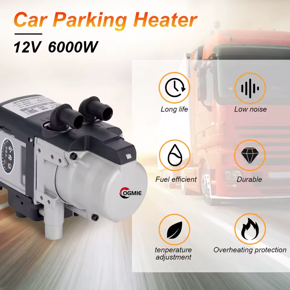 OGMIE Diesel Engine Electric Parking Water 16KW 5KW 10 KW 12V 24V Coolant Liquid Heater for Truck RV Boat Bus