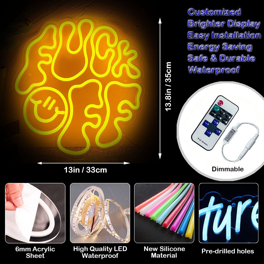Personnalisée Funny Acrylie Advertising for Room Club Barbershop Event Indoor Outdoor Decor Neon Power Sign