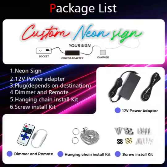 Personnalisée Funny Acrylie Advertising for Room Club Barbershop Event Indoor Outdoor Decor Neon Power Sign