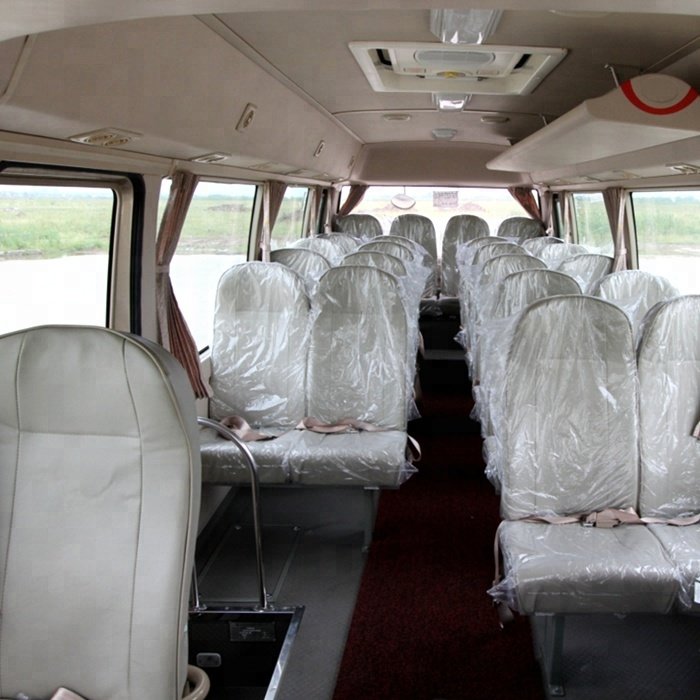 Japan Hot Sale coaster Bus Front Engine 29 Seater 30 Seater Passenger coaster Bus
