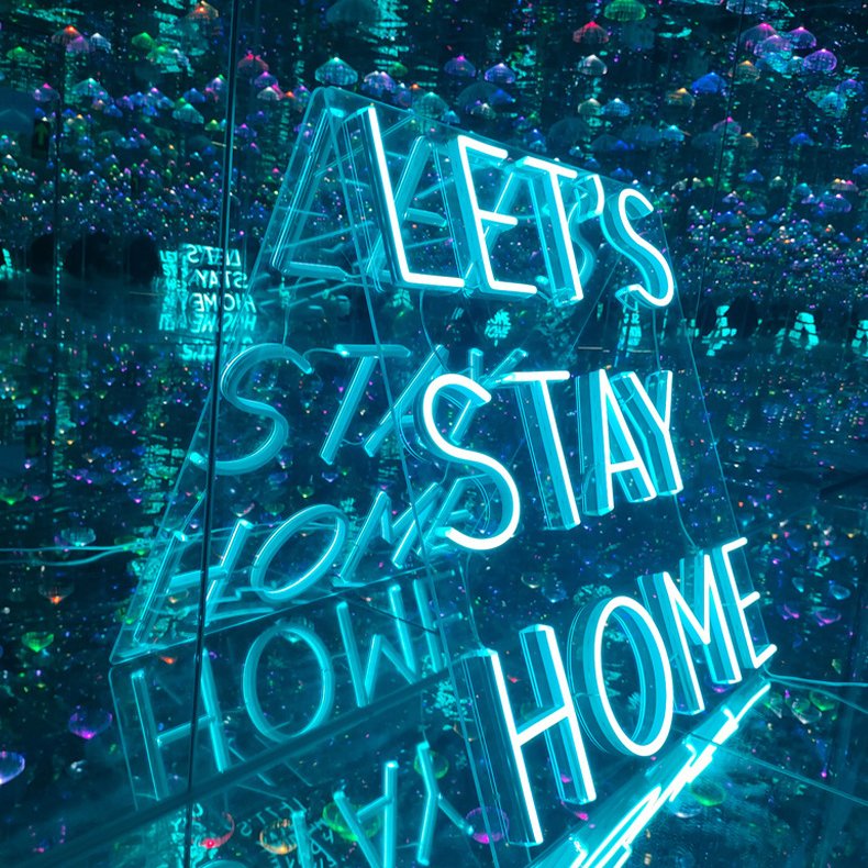 High Quality Customized Indoor Wall Art Electric Letter LED Frames Wireless Neon Lights Sign