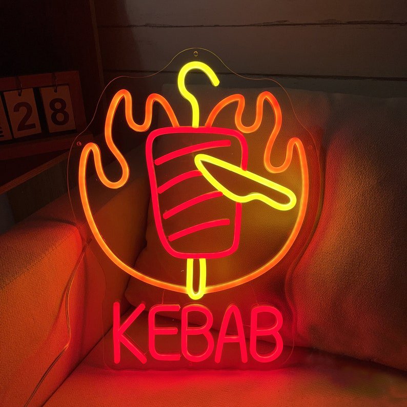 High Quality Customized Indoor Wall Art Electric Letter LED Frames Wireless Neon Lights Sign