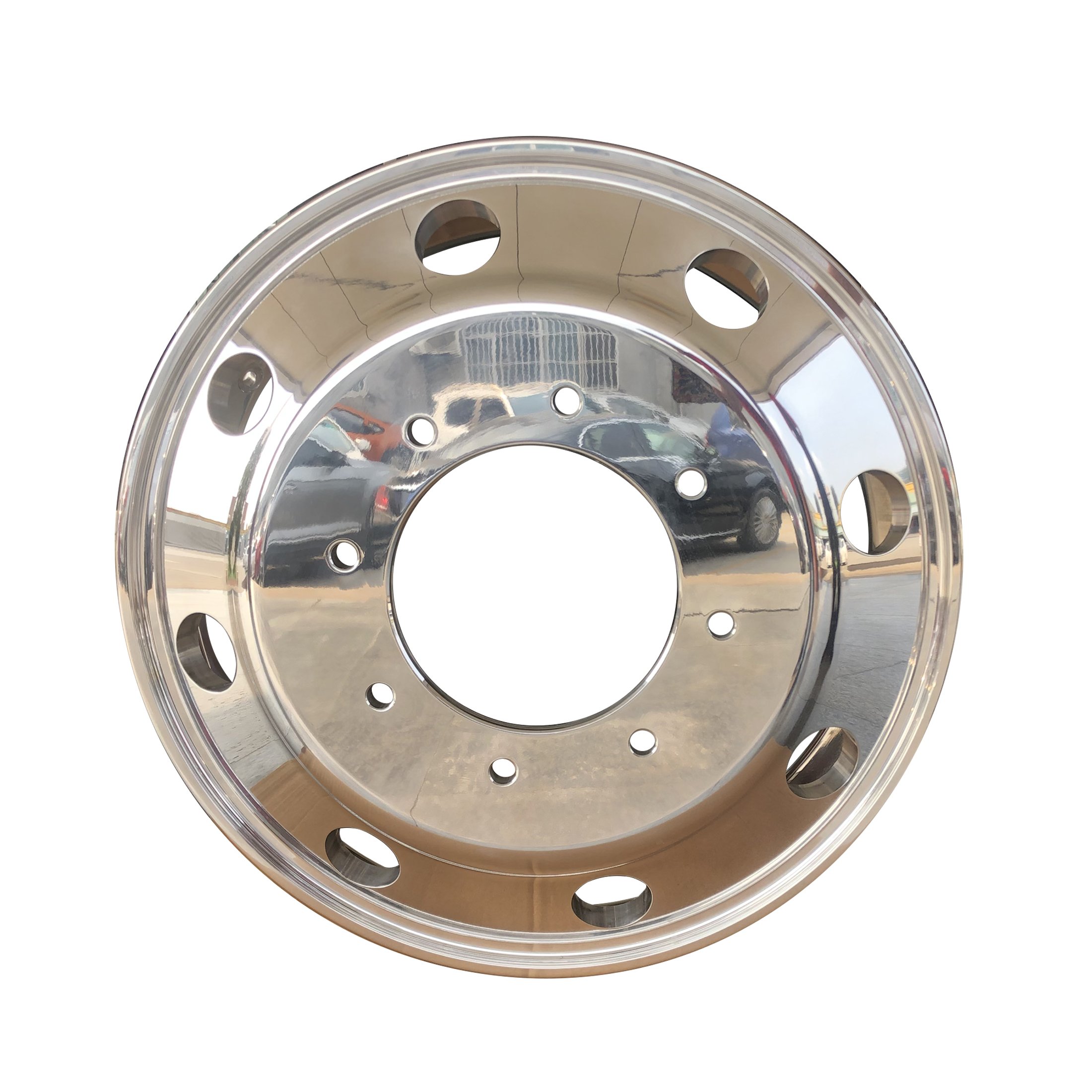 High Quality 19.5 * 6.0 Forged Aluminum Alloy Wheels For Commercial Vehicles / Motor Homes And Trucks