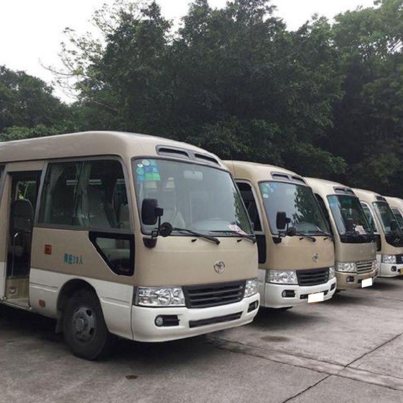 Cheap Automatic Coach 30 Seater Mini Buses Toyota Coaster Used Bus for Sale