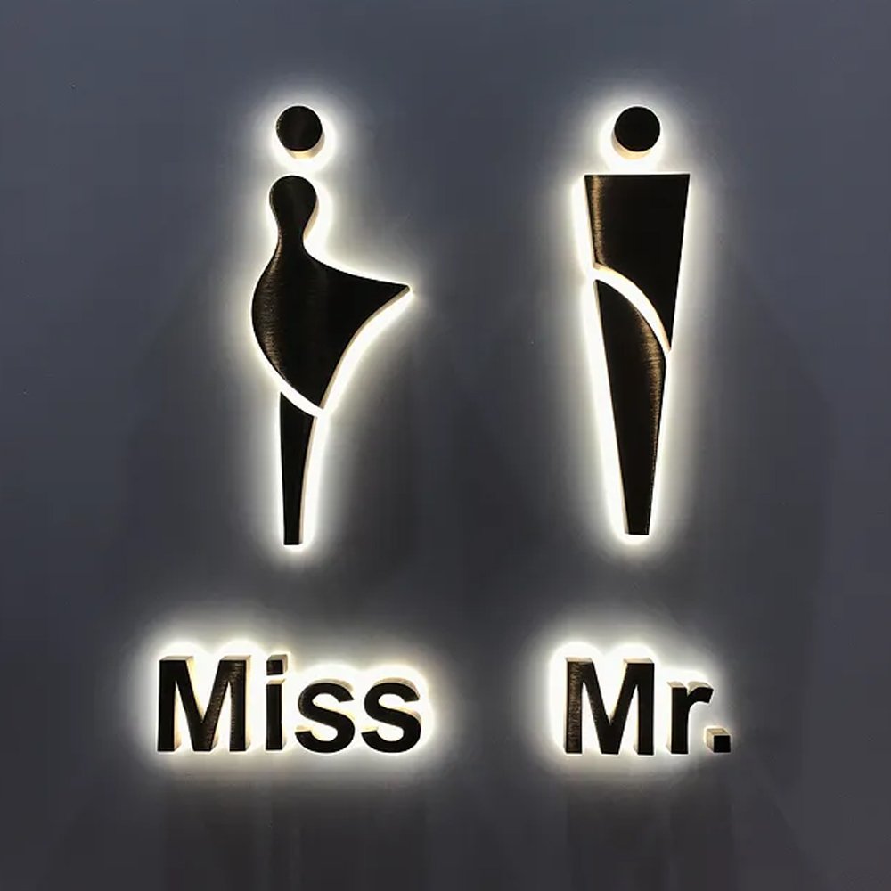 Hotel Sign Airport Decor School Led Project Sign Totem Lighting Hotel Door Sign Signage Design Interior Decoration