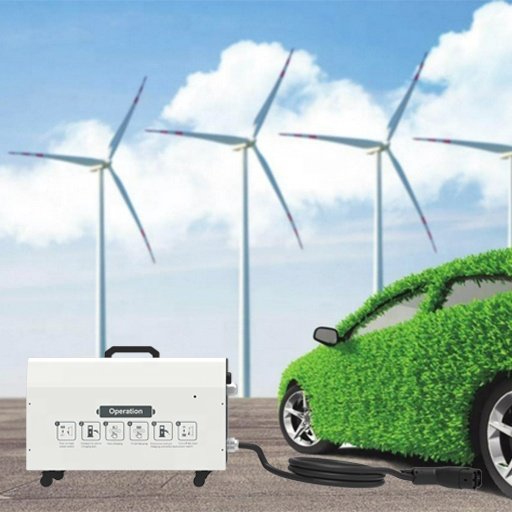 20KW 30KW Portable Fast DC EV Charger Mobile Compact Electrical Car Charging Station Out door DC EV Charging Pile