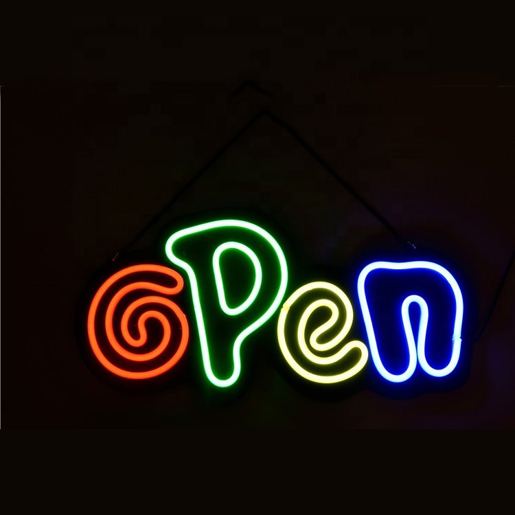 Dimmable DC12V Silicone Led Neon Sign Tube Light for bar Opening