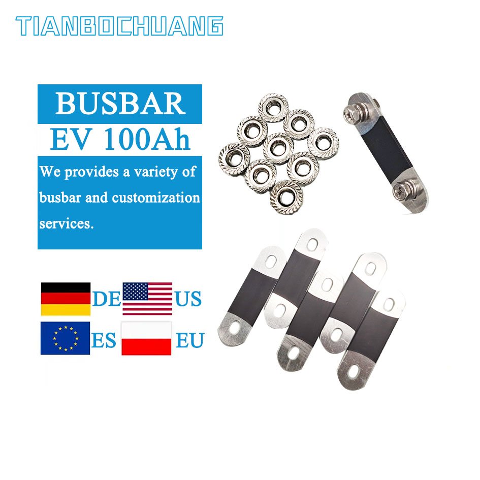 TBC Flexible Busbar Customized Insulated Copper Busbar High Voltage Battery Flexible Bus Bar